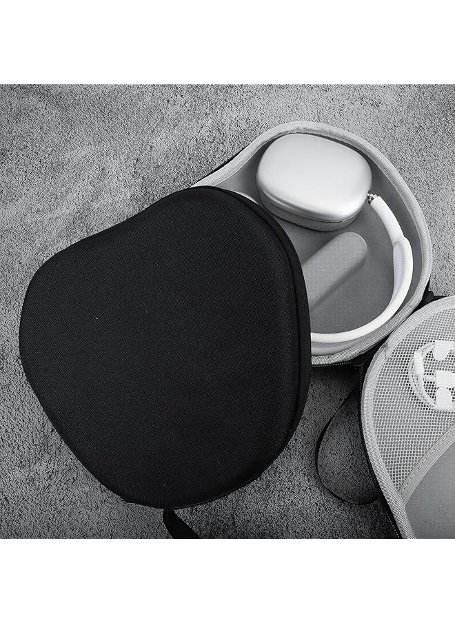 erorex - Hard Case For New Airpods Max 2 Airpods Max Travel Carrying Headphone Case With Mesh Pocket Airpods Max Protective Portable Storage Bag For Airpods Max 2 2024 Headphone Accessories Close Cover - Image 1