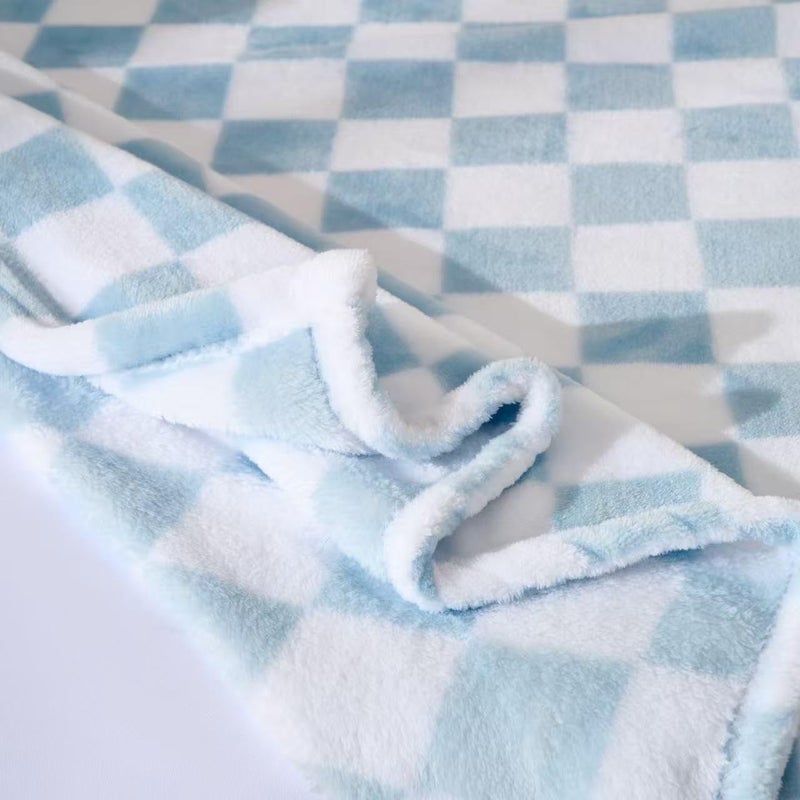 Yagle Mate 4 Pcs Baby Blankets, Fluffy Small Crib Baby Blankets for Boys, Fleece Checkered Blanket, Toddler Receiving Blankets 30Ã—40 - Image 3