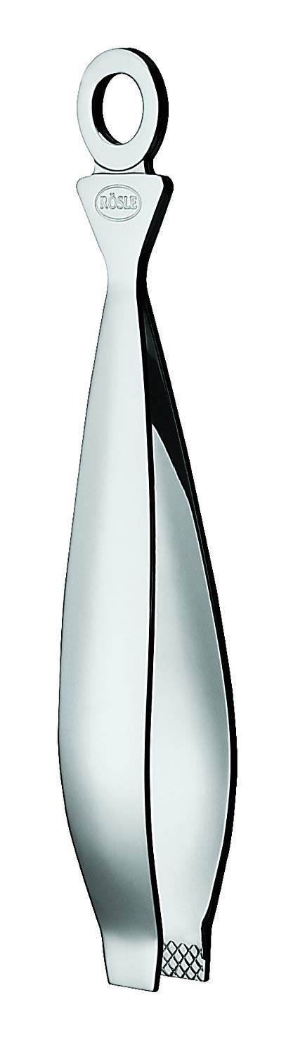 Rosle Stainless Steel Fishbone Tongs 59inch Silver