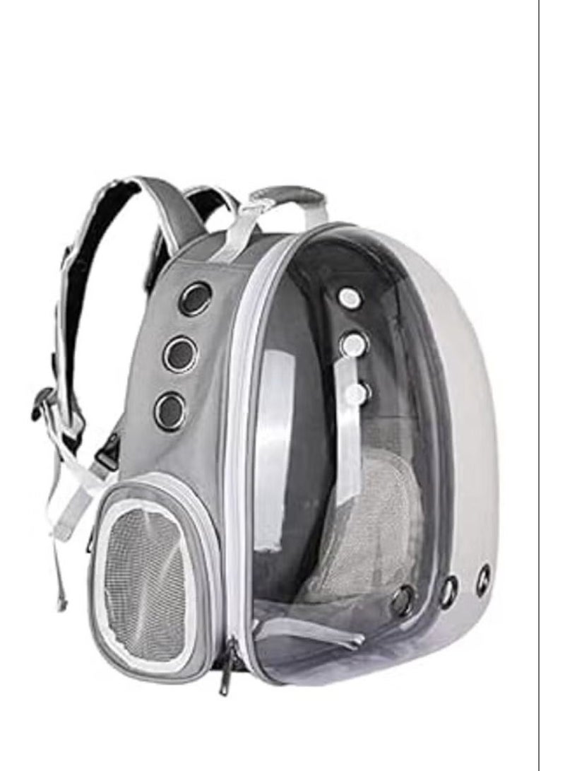 Breathable Portable Pet Carrier Bag Outdoor Travel Puppy Cat Bag Transparent