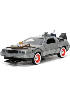 JADA Jada Back to the Future Part III DeLorean Time Machine Die-Cast Car (1:32)  - Image 1