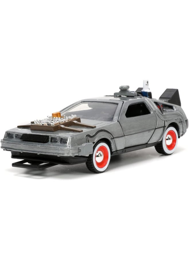 JADA - Jada Back to the Future Part III DeLorean Time Machine Die-Cast Car (1:32) - Image 1