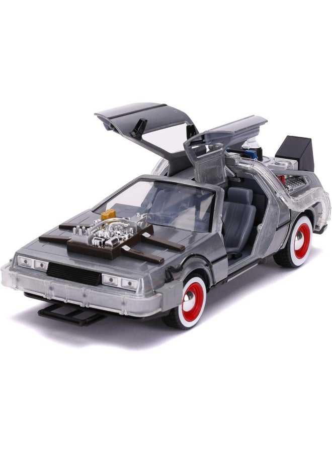 JADA - Jada Back to the Future Part III DeLorean Time Machine Die-Cast Car (1:32) - Image 1