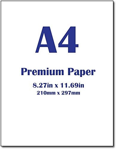 ATOOTFUSION White Color A4 Size white Sheet Paper for Office Work and for School Assignment Work Craft Work and Computer Paper (100 Sheets 75GSM only) - Image 2