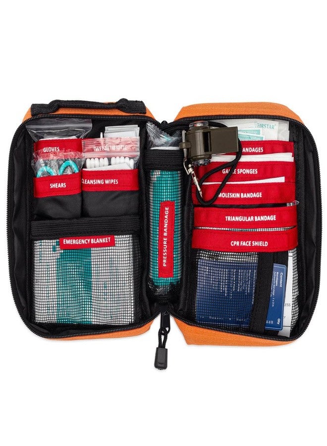 BrightCare Adventure 5.0 First Aid Kit, Water Repellant Shell - First Aid Kit for Camping, Hiking, Outdoor Sports, Adventure, Travel, Biking - 130 Piece Adventure Essentials Kit - Image 1