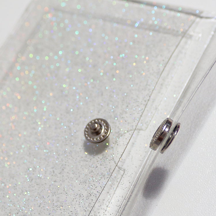 Ins Style Transparent Card Holder Student Coin Purse Girl Heart Card Holder Keychain Meal Card Male Delivery Bank Card Holder - Image 5