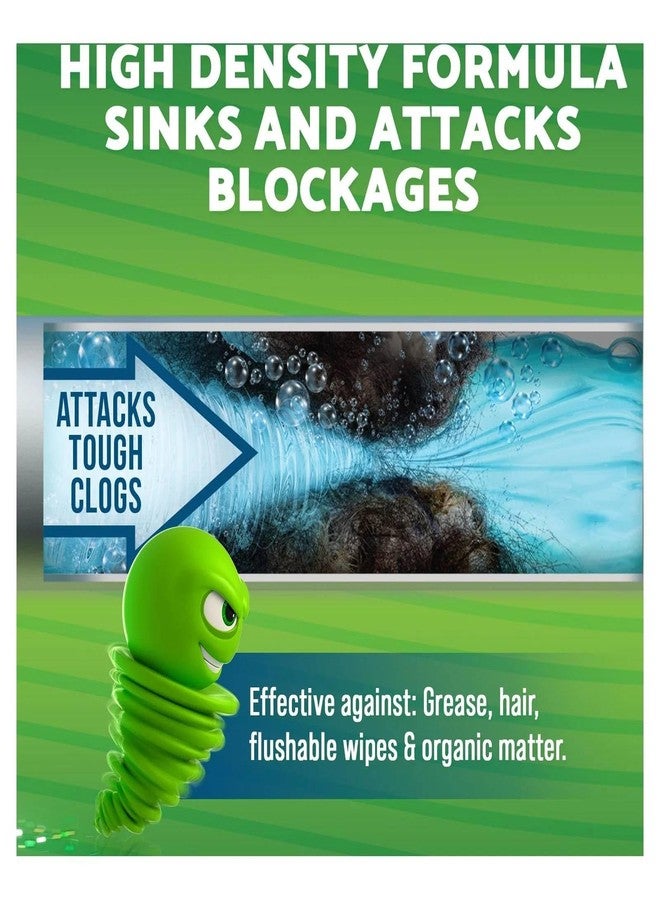 Green Gobbler Ultimate Main Drain Opener | Drain cleaner Hair Clog Remover | Works On Main Lines, Sinks, Tubs, Toilets, Showers, Kitchen Sinks | 64 fl. oz. - Image 5