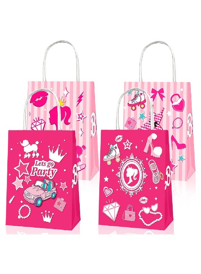 ThePartyPopper Pink Princess Gift Bags - Image 1