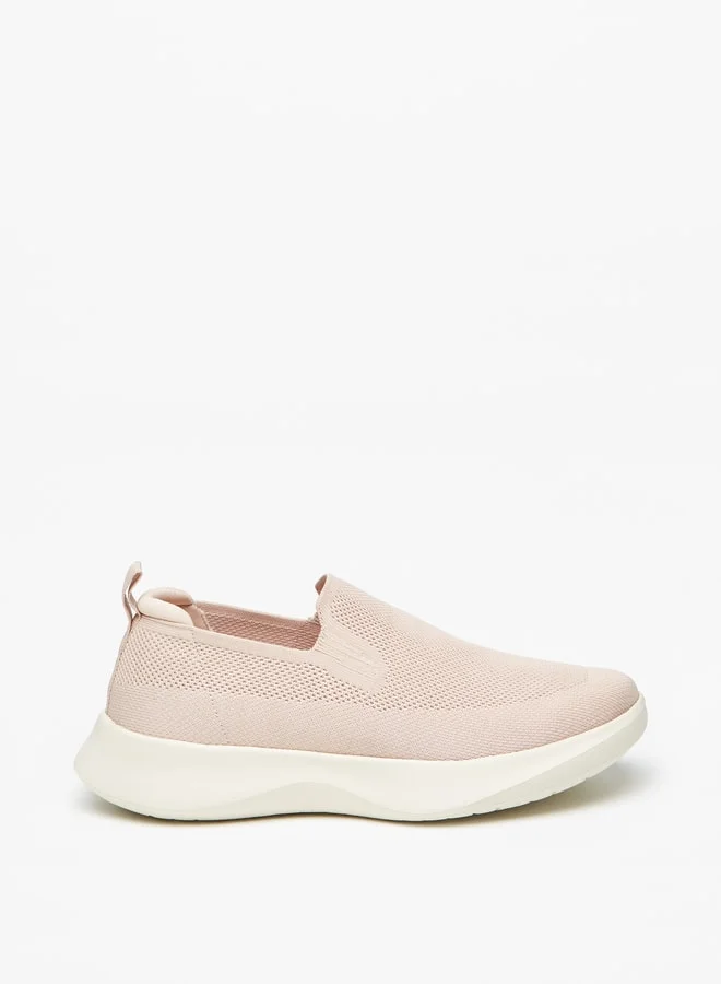 سيليست Women's Textured Slip-On Sneakers