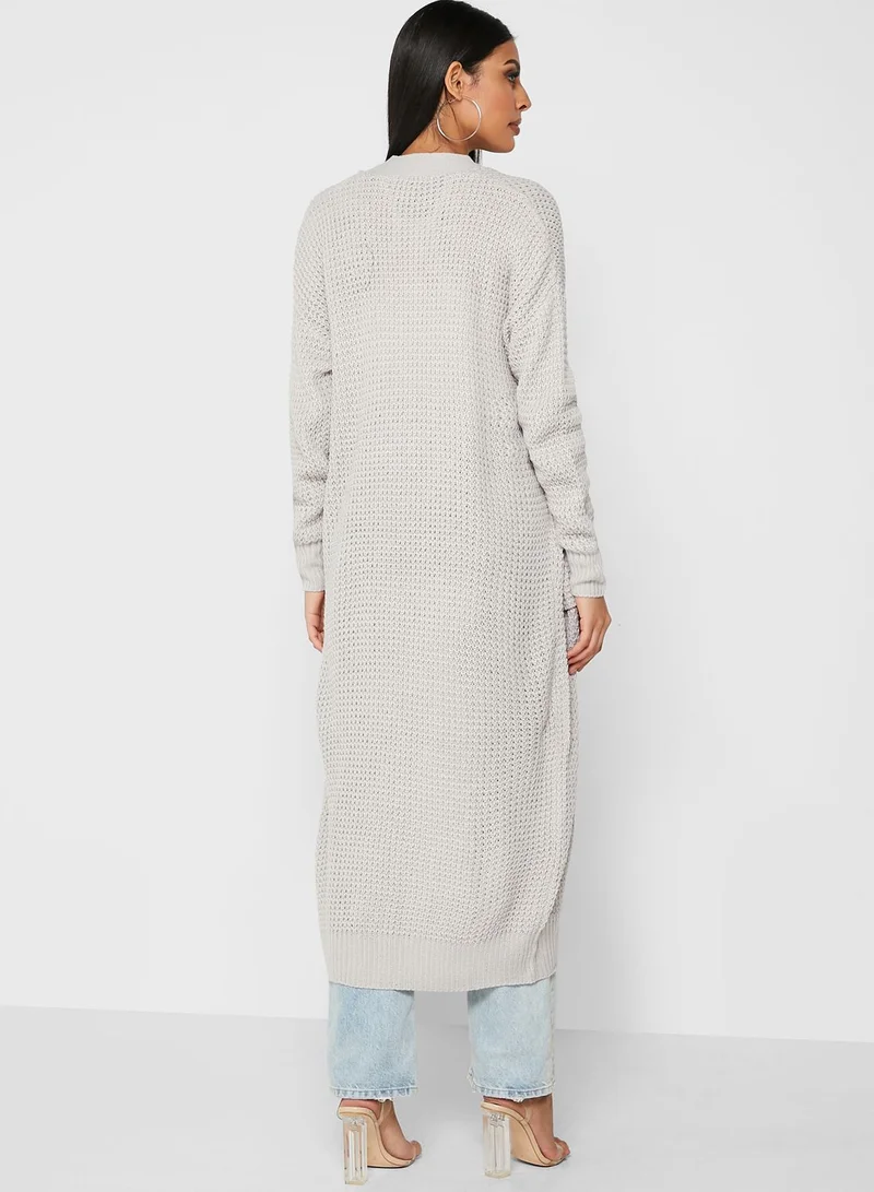 Missguided Recycled Maxi Cardigan