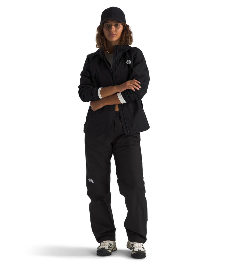 THE NORTH FACE Women's Antora Waterproof Jacket (Standard and Plus Size) | Breathable Rain Coat with 3 Piece Hood & Alpine Zip Hand Pockets, TNF Black, Medium - Image 2