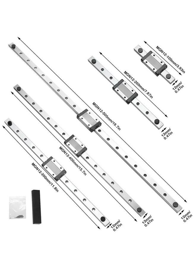 MGN12 100mm Linear Rail Guide for 3D Printer CNC Machine Automation Equipment - Image 3