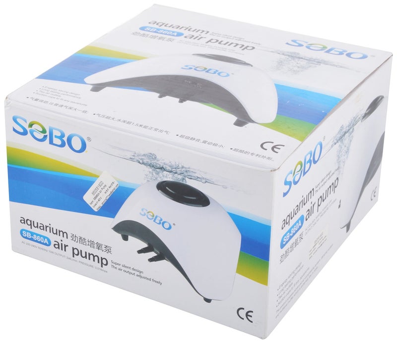 Sobo Double Nozzle Aquarium Air Pump - Image 4
