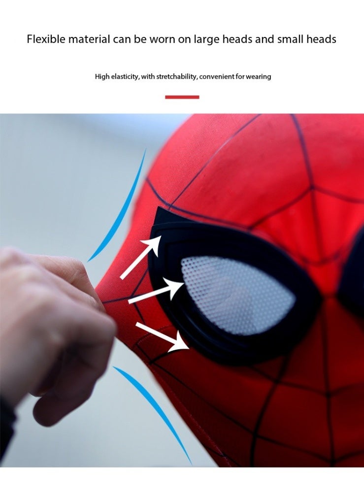 【Marvel Official】سبايدر مان: بعيد عن المنزل قناع عدسة + قفازات تكتيكية مجموعة (الكبار العالمي)｜نسخة دقيقة من الفيلم｜نسيج قابل للتنفس｜مثالي لمتعة COSPLAY / هالوين / الحفلة - Image 4