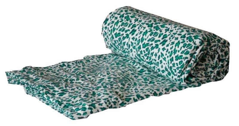 Snuggle بطانية دوهر ثقيلة بطبعة تجريدية 230 سم 250 سم - Image 1
