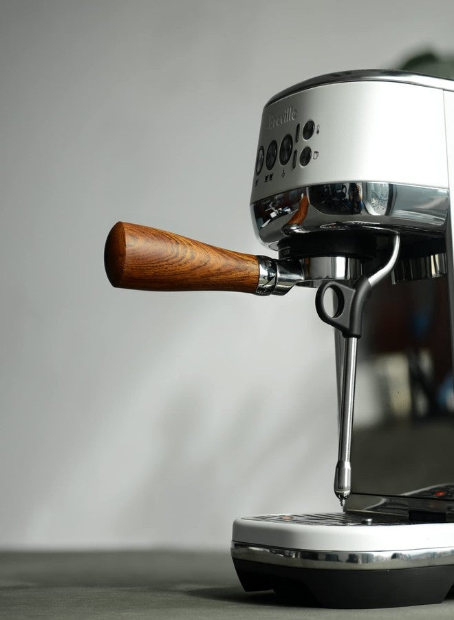Bulipu 54mm Bottomless Portafilter, 2-in-1 Bottomless Portafilter for Breville 8 Series Barista Express Pro Plus Touch Bambino Plus, w/Double Spout Adapter - Image 2