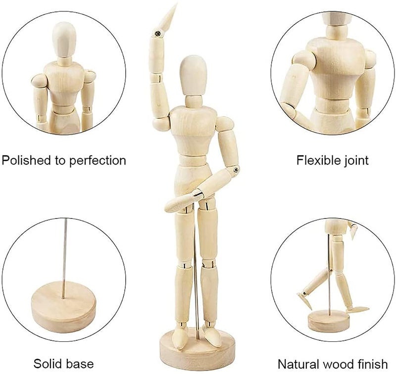 Worison Human Manikin,Mannequin- 5.5 inch - Image 2
