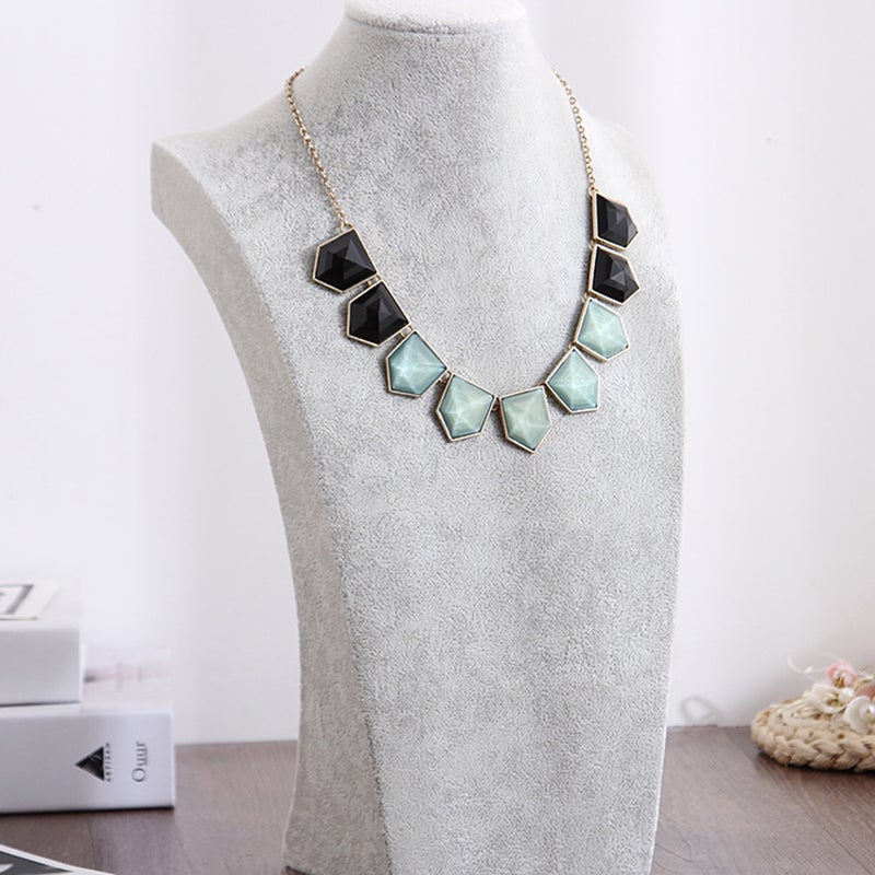 2pcs Necklace Display Stand Holder Jewelry Mannequin Earrings Pendant Display Shelf - Image 4