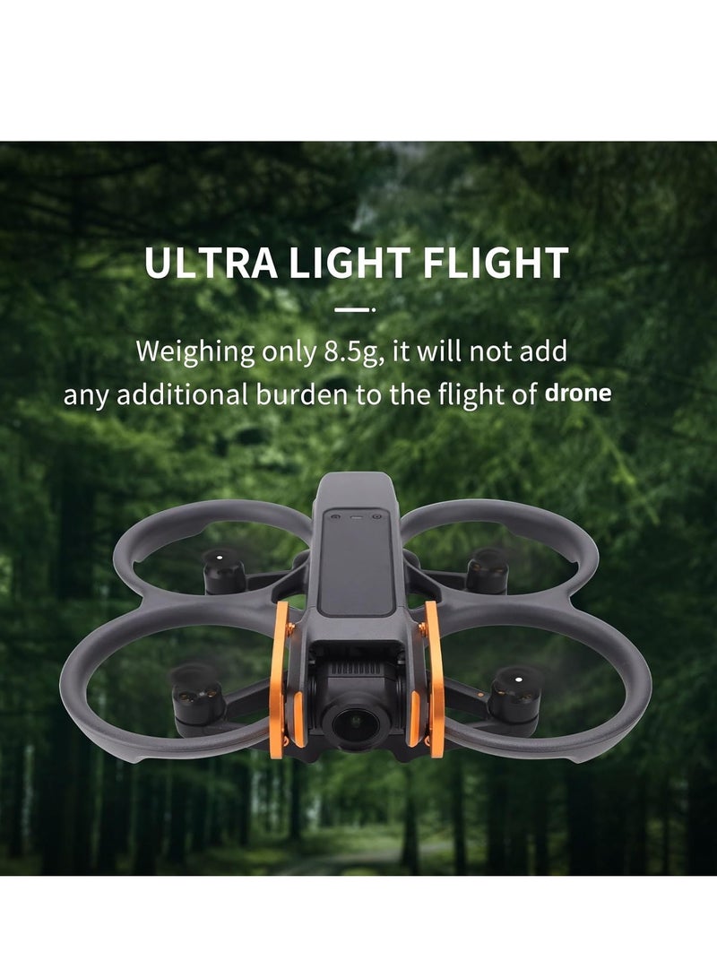 Gimbal Bumper Protection Bar, Gimbal Bumper Guard, for DJI Avata 2, Lens Safety Bumper, Aluminum Alloy Gimbal Protect Bar, Anti-Collision Protection Guard, Lens Protection Rod Accessories, Orange - Image 5