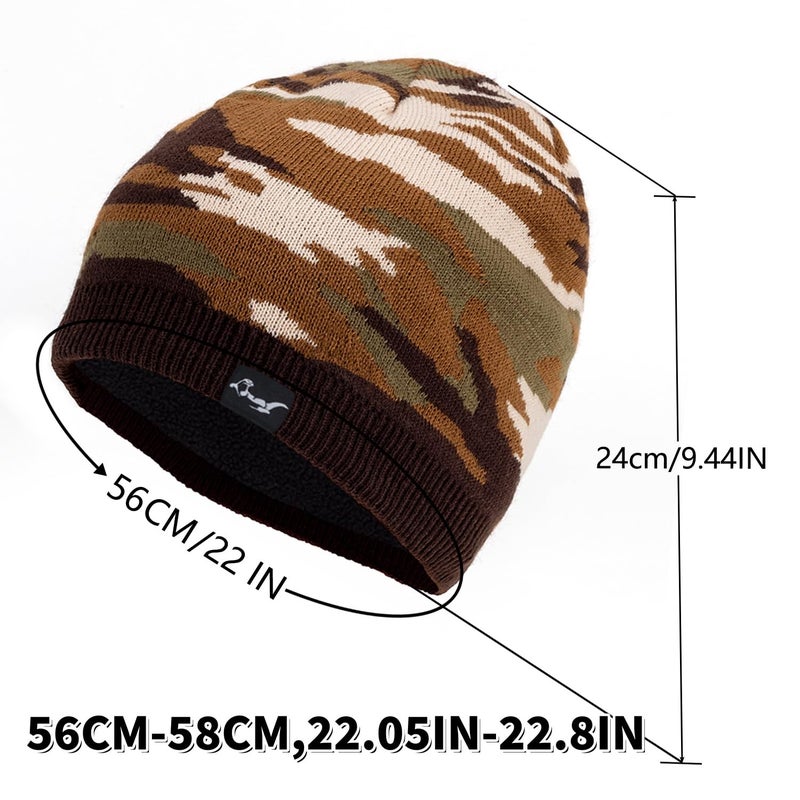 OTTER 100% Waterproof, Windproof, Breathable - Beanie Hat Suitable for All Activities in All Weather Conditions Hat (Brown) - Image 2