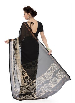 Ishin Women Georgette Saree (Ishinsb-8019_Black), Grey - pzsku/Z8AAE5DDBB0476FA46AA8Z/45/_/1740117879/61cba566-a6ba-4ecb-a843-f40caef62668