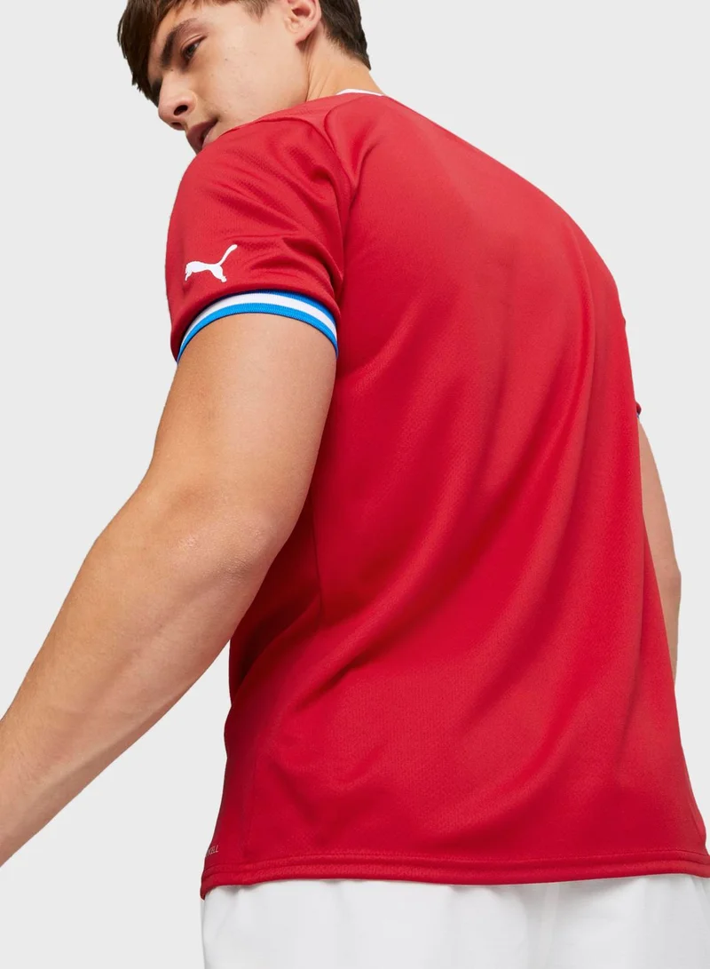 PUMA Czech Home Men Football Jersey