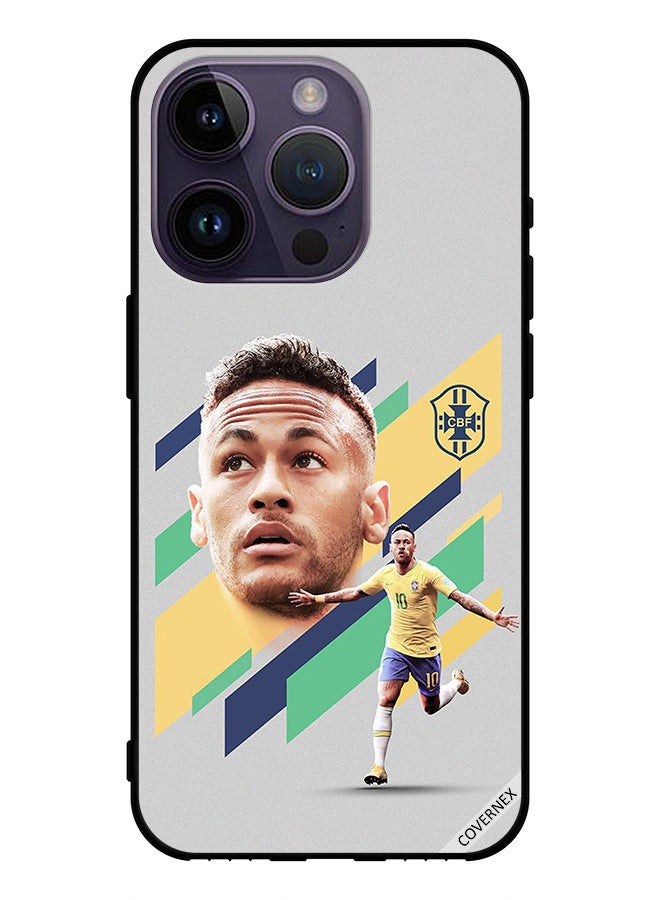 Covernex Protective Case Cover For Apple iPhone 14 Pro Neymar Art - Image 1