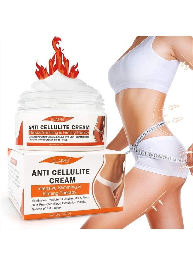 Elaimei Hot Gel Cream, Fat Burning Sweat Cream, Weight Loss Workout Enhancer Gel for Belly, Slimming Cream for Tummy, Anti Cellulite Cream for Body for Women and Men, Deep Tissue Massage & Muscle  - Image 1