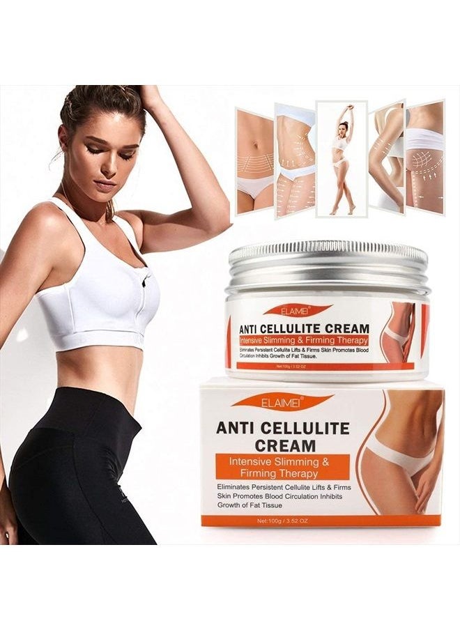 Elaimei Hot Gel Cream, Fat Burning Sweat Cream, Weight Loss Workout Enhancer Gel for Belly, Slimming Cream for Tummy, Anti Cellulite Cream for Body for Women and Men, Deep Tissue Massage & Muscle  - Image 3