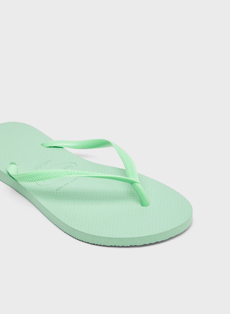 havaianas Slim Logo Flip Flops - Image 4