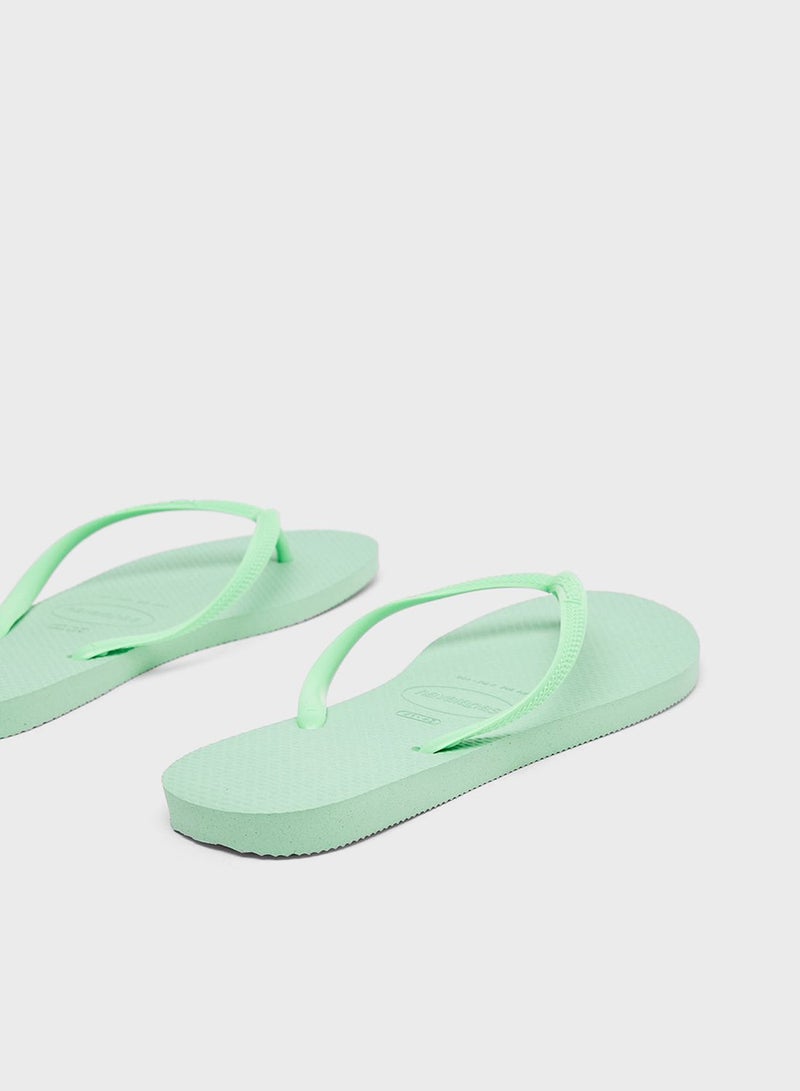havaianas Slim Logo Flip Flops - Image 3