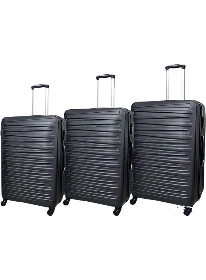 3-Piece Luggage Set with Spinner Wheels - Lightweight, Durable, Multi-Size Rolling Suitcases for Family & Long Trips - Image 1