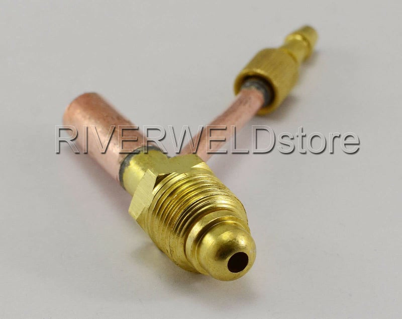 RIVERWELD موصل كابل الغاز وكابل الماء المنفصل RIVERWELD 5/8"-18 ذكر لآلة اللحام TIG SR-26 WP-26 - Image 5