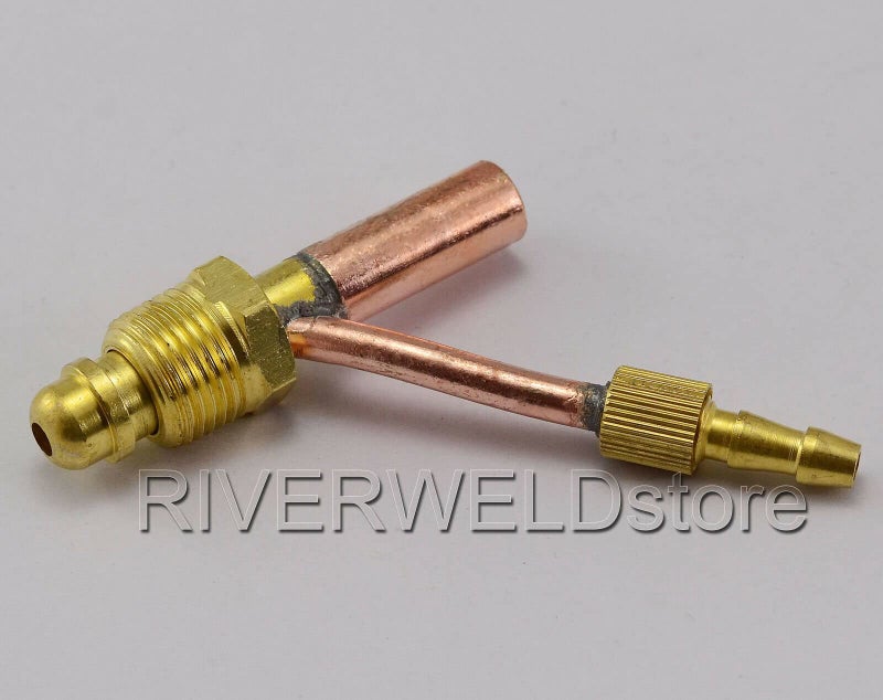 RIVERWELD موصل كابل الغاز وكابل الماء المنفصل RIVERWELD 5/8"-18 ذكر لآلة اللحام TIG SR-26 WP-26 - Image 2