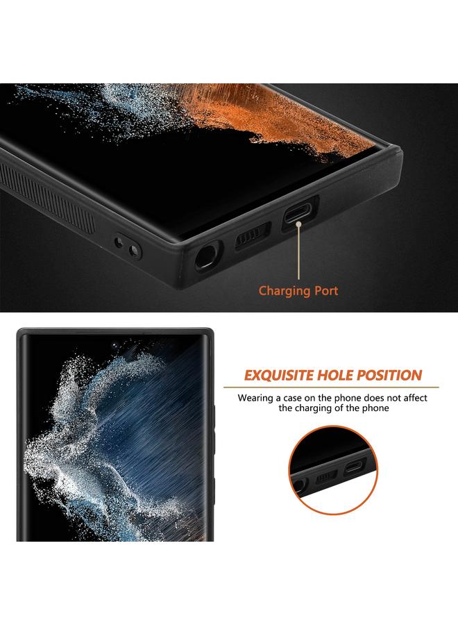 اس-توب جراب هاتف من الجلد ماج سيف بلون سادة لهاتف سامسونج جالاكسي S23 5G - Image 4