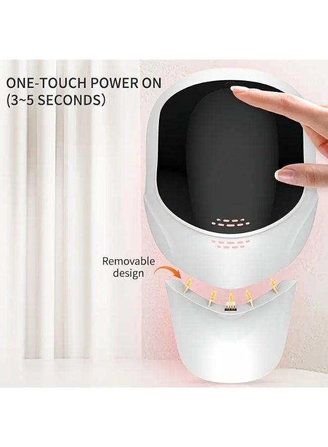 7 Color LED Face Mask Light Therapy for Skin Rejuvenation – Wireless Rechargeable Full Face Beauty Device for Anti-Aging, Whitening, Acne, Home Use - Image 4