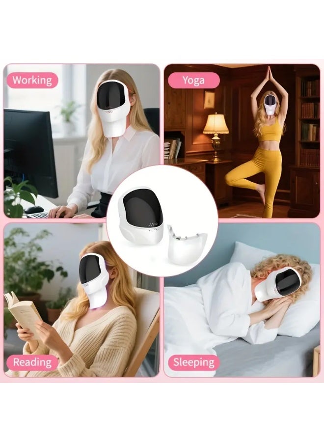7 Color LED Face Mask Light Therapy for Skin Rejuvenation – Wireless Rechargeable Full Face Beauty Device for Anti-Aging, Whitening, Acne, Home Use - Image 5