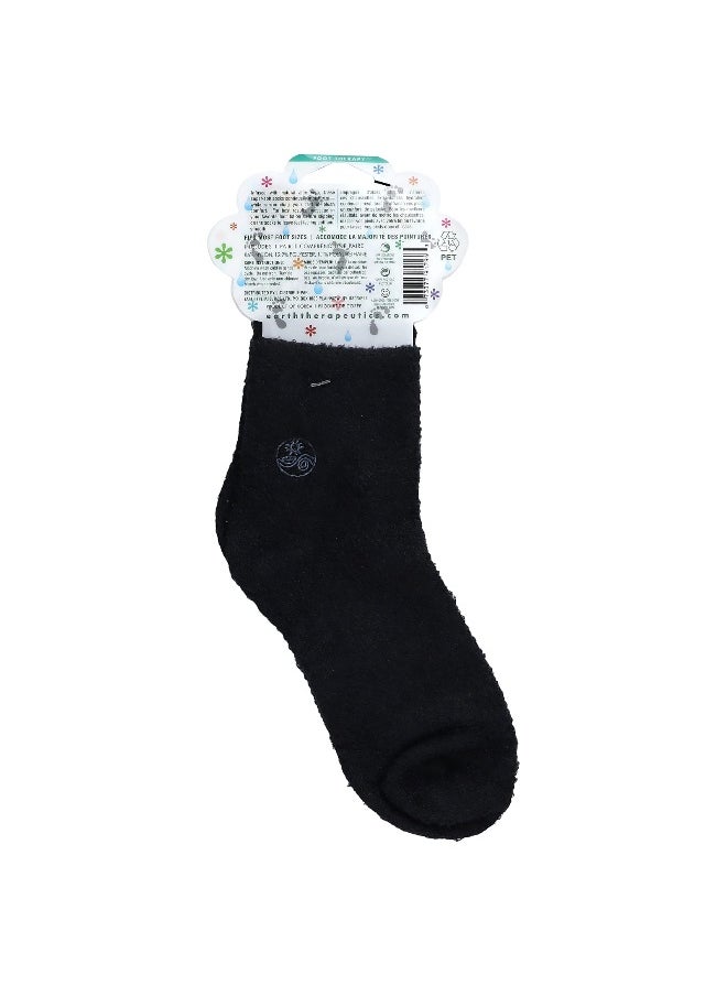 Earth Therapeutics - Earth Therapeutics, Aloe Moisture, Aloe Socks, Black, 1 Pair - Image 1