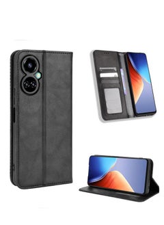 Generic Case for Tecno Camon 19 Pro 4G/5G  Magnetic Closure Leather Flip Cover with Card Holder  - Image 5