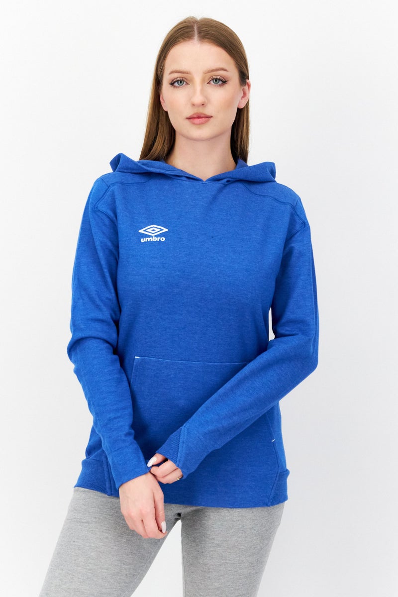 umbro هودي تدريب للنساء من ماركة فيت الرياضية، أزرق - Image 1