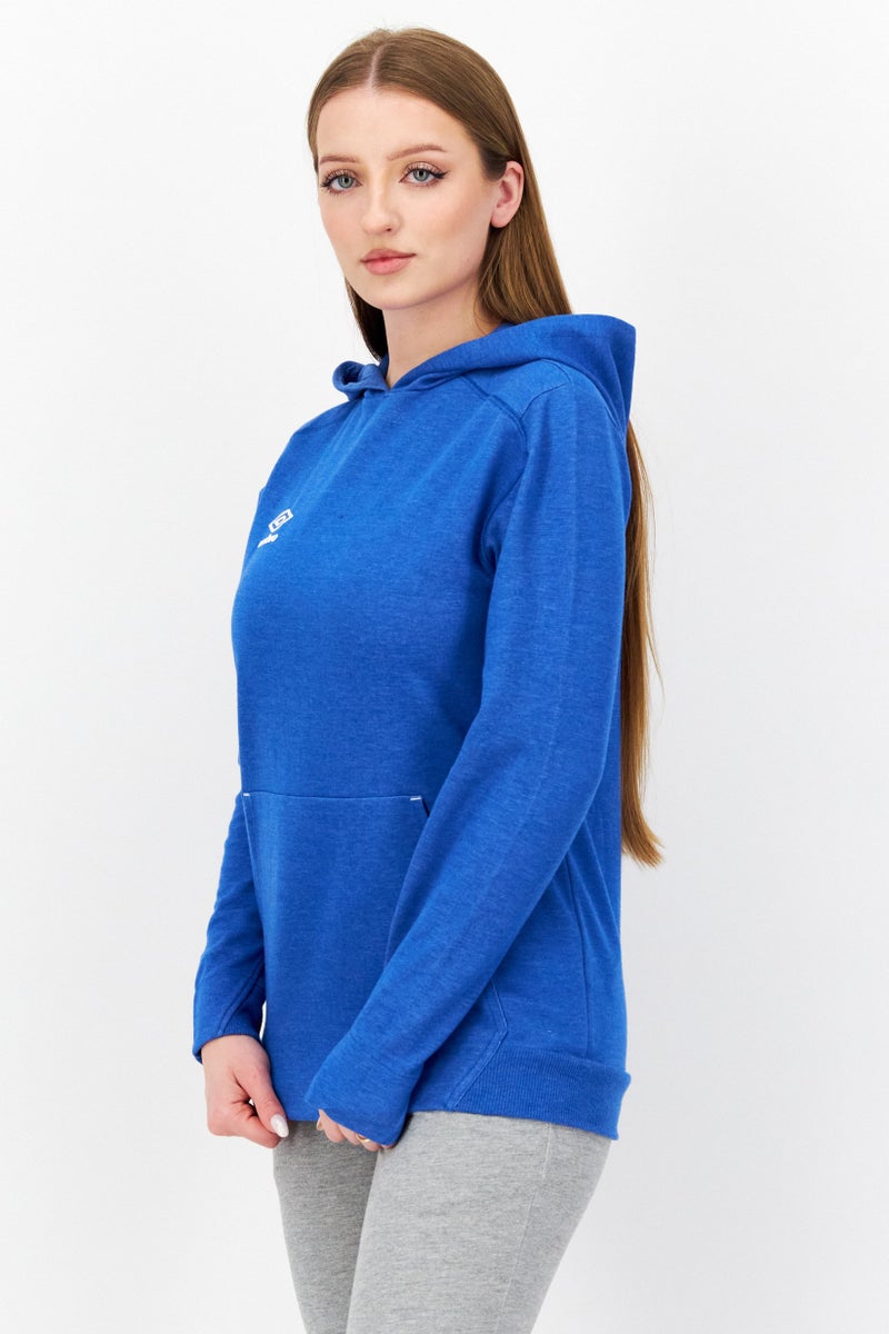 umbro هودي تدريب للنساء من ماركة فيت الرياضية، أزرق - Image 2