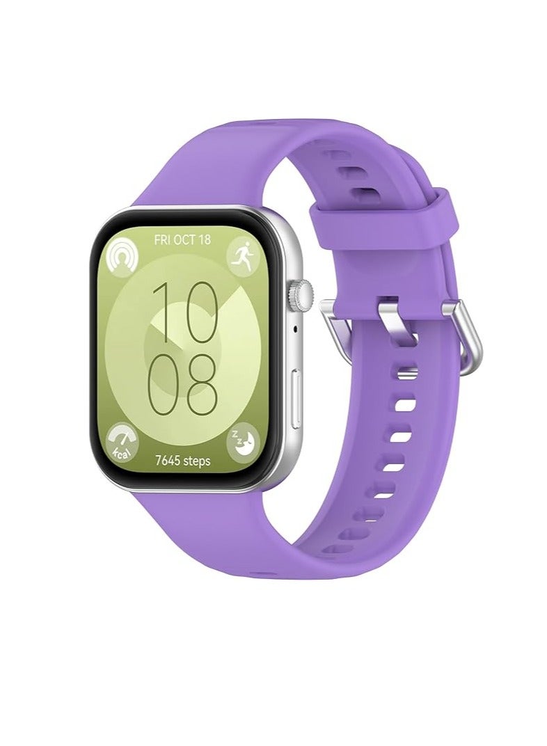 Silicone Strap For Samsung Galaxy Fit 3 (SM-R390) Watch Bracelet Replacement Sport Watchband For Samsung Galaxy Fit3 Wrist strap