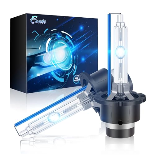 Erato D4S Headlight Bulbs 8000K 35W Ice Blue Xenon Bulbs 12V Car Replacement Bulbs - Pack of 2 - Image 1