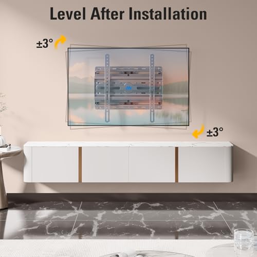 Mounting Dream TV Wall Mount for 32-65 Inch Television,Mount with Swivel and Tilt, Full Motion Bracket with Articulating Dual Arms, Fits 16inch Studs, Max VESA 400X400 mm, 99lbs, MD2581 - Image 5