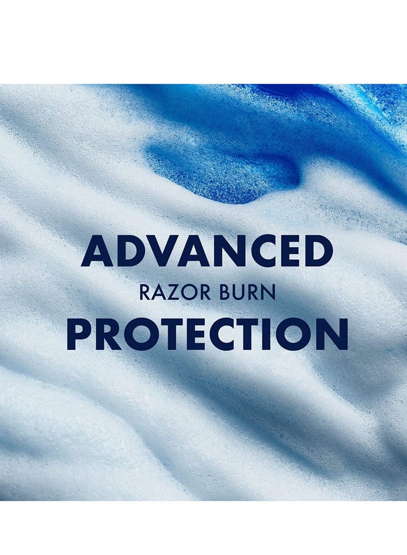 جل حلاقة فيوجن 5 فائق الحساسية بزيت اللوز 6x200 مل - Image 4