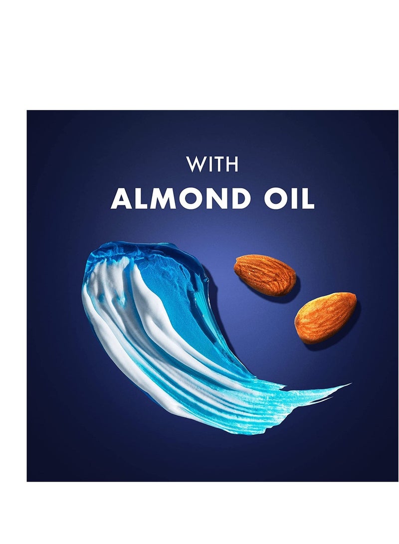 جل حلاقة فيوجن 5 فائق الحساسية بزيت اللوز 6x200 مل - Image 2