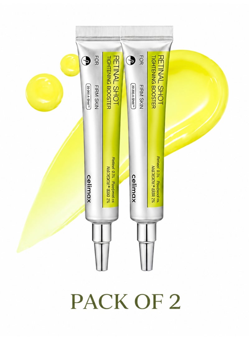 celimax Retinol Shot Tightening Booster Cream 15ml x 2 (Pack of 2) - Image 1