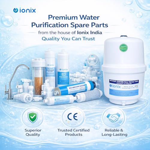 IONIX Ro pressure tank with tank valve, Pre-Pressurized Water Storage Tank | Pressure Tank with 3.2 Gallon Capacity - Image 2