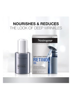 Neutrogena naturals Neutrogena Rapid Wrinkle Repair Retinol Oil 1oz 30ml  - Image 2