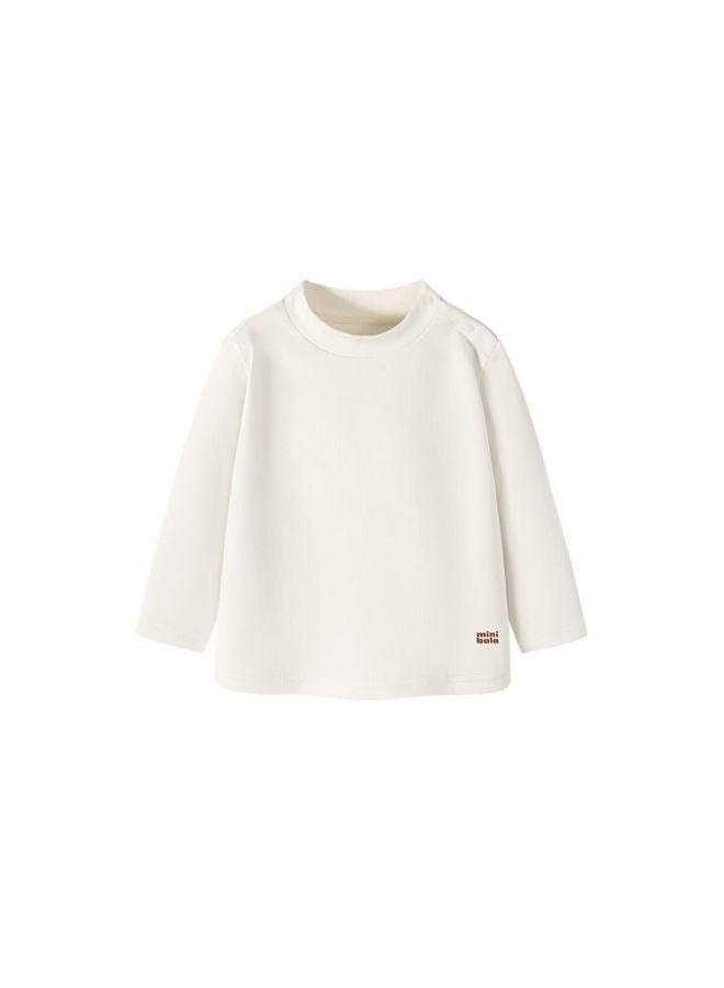 Minibala Parent-child Kids Boys Girls Long Sleeve T-shirt Winter New Family Of Three High Elastic Base Shirt - Image 2